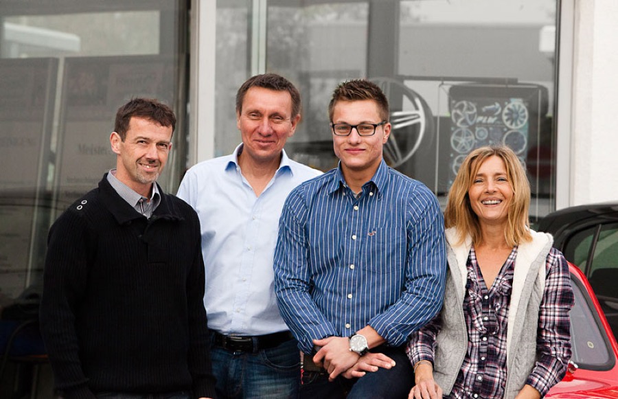 Das Team von Auto Haas Viernheim